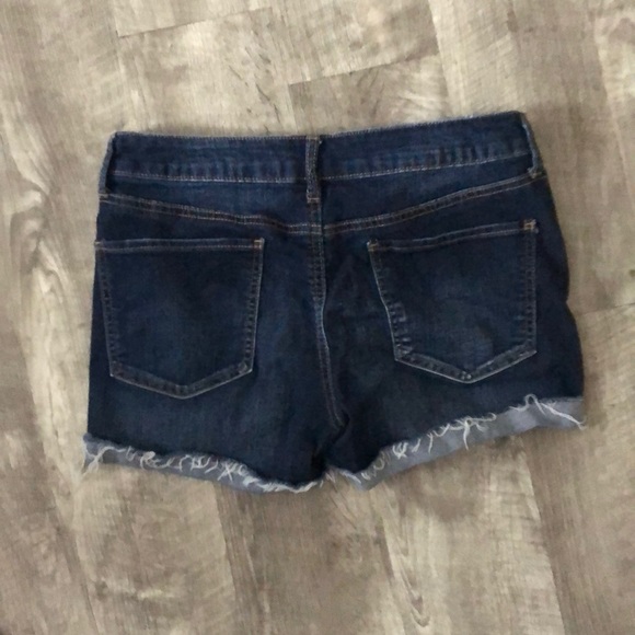 SO Pants - Dark Washed Denim Shorties